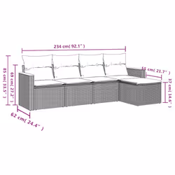VidaXL 3225918 ensemble de meubles de jardin - Vue supplémentaire 6