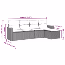 VidaXL 3225922 ensemble de meubles de jardin - Vue supplémentaire 7