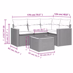 VidaXL 3225929 ensemble de meubles de jardin - Vue supplémentaire 8