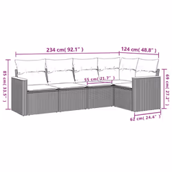 VidaXL 3225944 ensemble de meubles de jardin - Vue supplémentaire 7