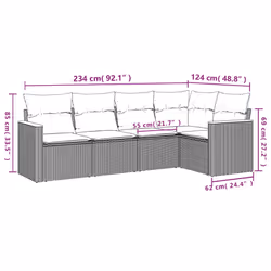VidaXL 3225948 ensemble de meubles de jardin - Vue supplémentaire 7