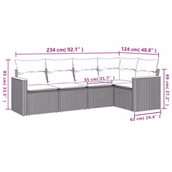 VidaXL 3225951 ensemble de meubles de jardin - Vue supplémentaire 7