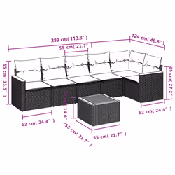 VidaXL 3225989 ensemble de meubles de jardin - Vue supplémentaire 8