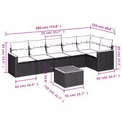 VidaXL 3225990 ensemble de meubles de jardin - Vue supplémentaire 8