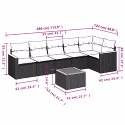 VidaXL 3225996 ensemble de meubles de jardin - Vue supplémentaire 8
