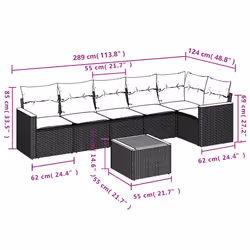 VidaXL 3225997 ensemble de meubles de jardin - Vue supplémentaire 8