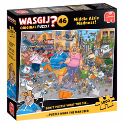 Wasgij Original 46 - Frénésie D’Achat Dans L’Allée Centrale ! (1000 Pièces), 1000 pièce(s), Paysage, 12 an(s)