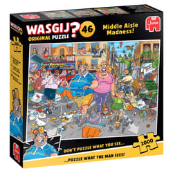 Wasgij Original 46 - Frénésie D’Achat Dans L’Allée Centrale ! (1000 Pièces)