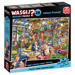 Wasgij Mystery 28 - Folie Féline ! (1000 Pièces)