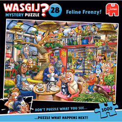 Wasgij Mystery 28 - Folie Féline ! (1000 Pièces)
