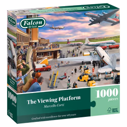 Falcon de luxe Falcon - Jan25 #9 Tbc (1000 Pieces), 1000 pièce(s), Paysage, 12 an(s)