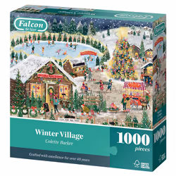 Falcon de luxe Falcon - Winter Village (1000 pièces) - Vue supplémentaire 2