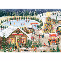 Falcon de luxe Falcon - Winter Village (1000 pièces) - Vue supplémentaire 4