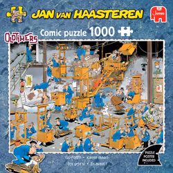 Jan van Haasteren Oldtimers - En avant ! (1000 pièces)