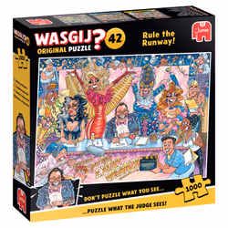 Wasgij Original 42 - Rule the Runway! (1000 pièces), 1000 pièce(s), Humoristique, 12 an(s)