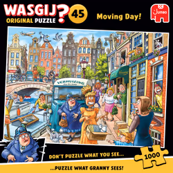 Wasgij Original 45 - La journée du déménagement ! (1000 pièces)