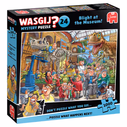 Wasgij Mystery 24 - Panique au musée ! (1000 pièces), 1000 pièce(s), Paysage, 12 an(s)