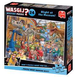 Wasgij Mystery 24 - Panique au musée ! (1000 pièces)
