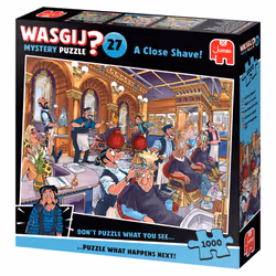 Wasgij Mystery 27 - Un rasage de très très près ! (1000 pièces)