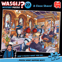 Wasgij Mystery 27 - Un rasage de très très près ! (1000 pièces)