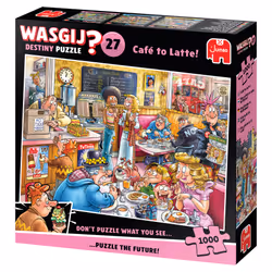 Wasgij Destiny 27 - Du petit noir au café latte ! (1000 pièces)