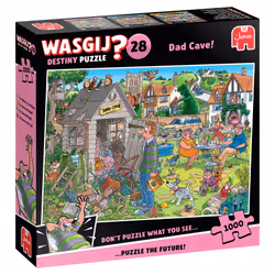 Wasgij Destiny 28 - Le débarras de Papa ! (1000 pièces), 1000 pièce(s), Humoristique, 12 an(s)