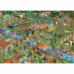 Jan van Haasteren - Le jardin de légumes (1000 pièces)
