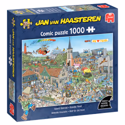 Jan van Haasteren - Retraite Insulaire (1000 Pièces), 1000 pièce(s), Paysage, 12 an(s)
