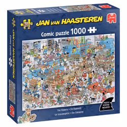 Jan van Haasteren - La Boulangerie (1000 Pieces), 1000 pièce(s), Paysage, 12 an(s)