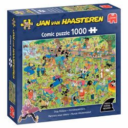 Jan van Haasteren - Parcours Pour Chiens (1000 Pièces), 1000 pièce(s), Paysage, 12 an(s)