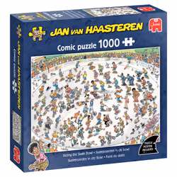 Jan van Haasteren - Faire Du Skate (1000 Piéces), 1000 pièce(s), Paysage, 12 an(s)