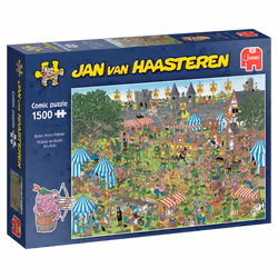 Jan van Haasteren - Festival De Robin Des Bois (1500 Pieces), 1500 pièce(s), Paysage, 12 an(s)