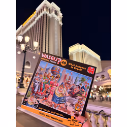 Wasgij Original 48 - Ce qui se passe à Vegas ! (1000 pièces) - Vue supplémentaire 7