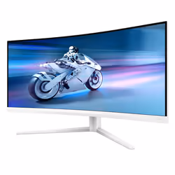 Philips 34M2C5501A/00 écran plat de PC 34" Quad HD LCD Blanc - Vue supplémentaire 4