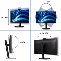 Philips 32B2U3601H/00 écran plat de PC - Vue supplémentaire 2