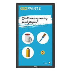 Philips 3000 series 24BDL3751T/00 Écran d'affichage dynamique Écran plat interactif 60,5 cm (23.8") LCD Wifi 250 cd/m² Full HD Noir Écran tactile Intégré dans le processeur Android