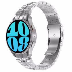 Accezz SH00073367, Bande, Smartwatch, Argent, Samsung, Samsung Galaxy Watch 3 41mm, Samsung Galaxy Watch 3 (41mm), Samsung Ga ...