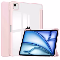 Coque tablette rigide Trifold iPad Air 13 pouces (2025) M3 / (2024) M2 Rose imoshion