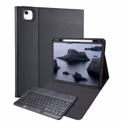 Accezz SH00075662, AZERTY, Apple, iPad Air 13" (2024) M2, Noir, 33 cm (13"), Simili-cuir