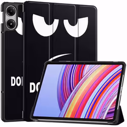 Coque tablette Design Trifold Xiaomi Redmi Pad Pro / POCO Pad Dont touch imoshion