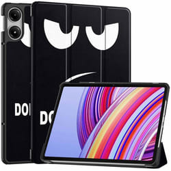 Coque tablette Design Trifold Xiaomi Redmi Pad Pro / POCO Pad Dont touch imoshion