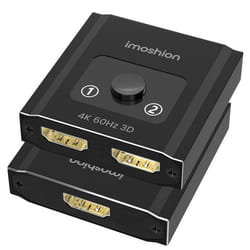 HDMI switch 2-en-1 sortie / 1-en-2 sortie 4K 60Hz 3D imoshion