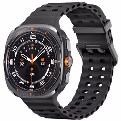 Bracelet Galaxy Watch Ultra en silicone Noir imoshion