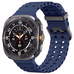 Bracelet Galaxy Watch Ultra en silicone Bleu imoshion