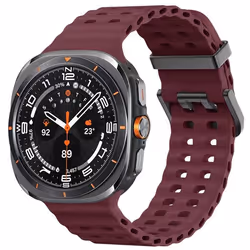 Bracelet Galaxy Watch Ultra en silicone Rouge imoshion