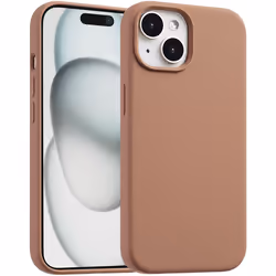 Accezz SH00078573, Housse, Apple, iPhone 15, 15,5 cm (6.1"), Châtain clair