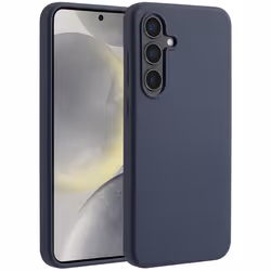 Accezz SH00078868, Housse, Samsung, Galaxy S24 FE, 17 cm (6.7"), Bleu foncé