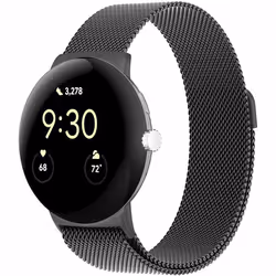 Bracelet Google Pixel Watch 3 - 45 mm Acier Noir imoshion