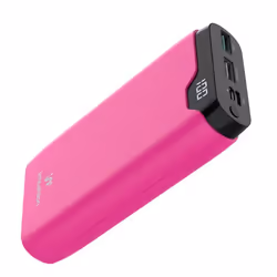 Batterie externe 20.000 mAh Quick Charge et Power Delivery Rose vif imoshion