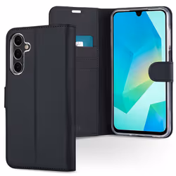 Accezz SH00079777, Folio porte carte, Samsung, Galaxy A16 5G, 17 cm (6.7"), Noir